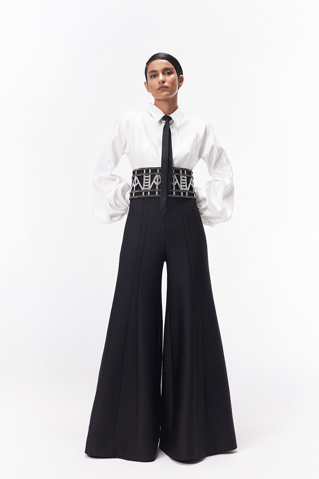 NOIR SCULPT JUMPSUIT