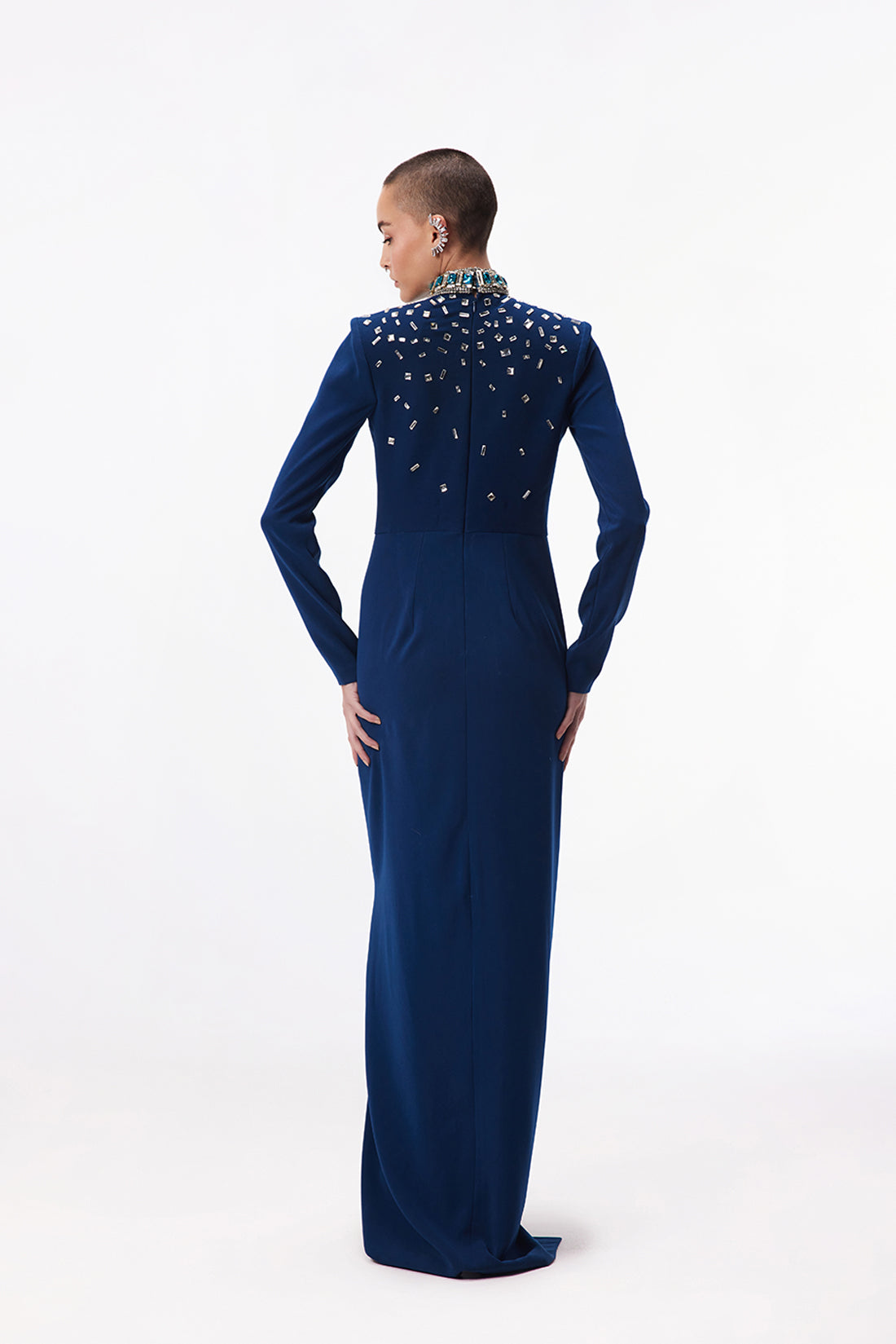 TEAL ÉCLAT GOWN