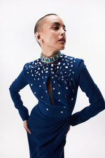 TEAL ÉCLAT GOWN