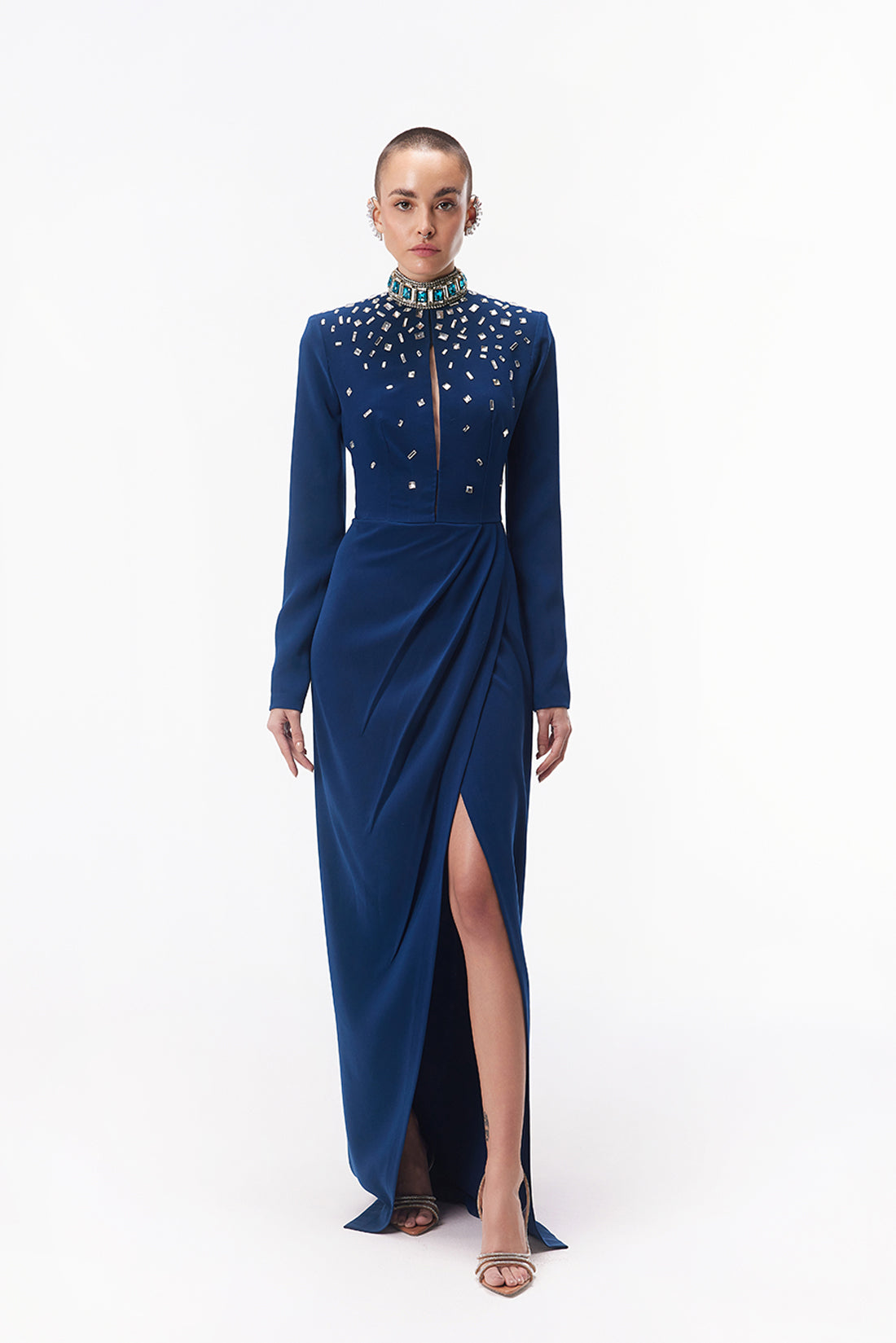 TEAL ÉCLAT GOWN