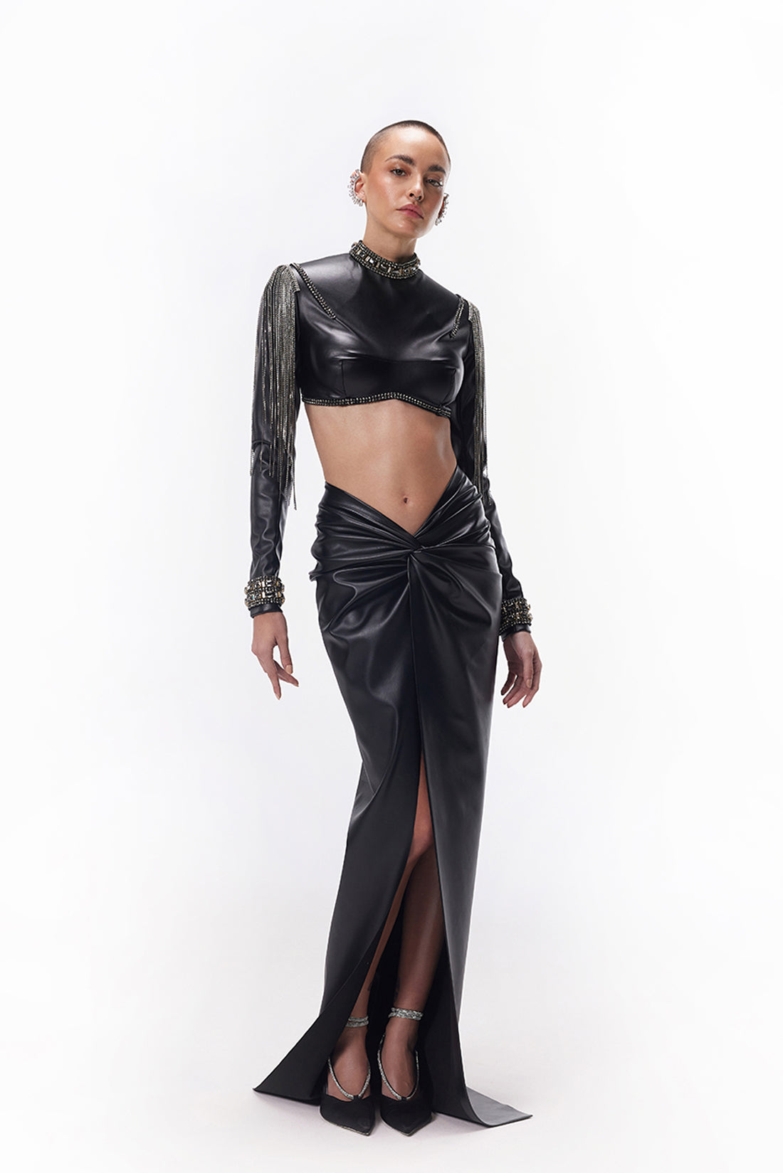 NOIR FRINGE CO-ORD