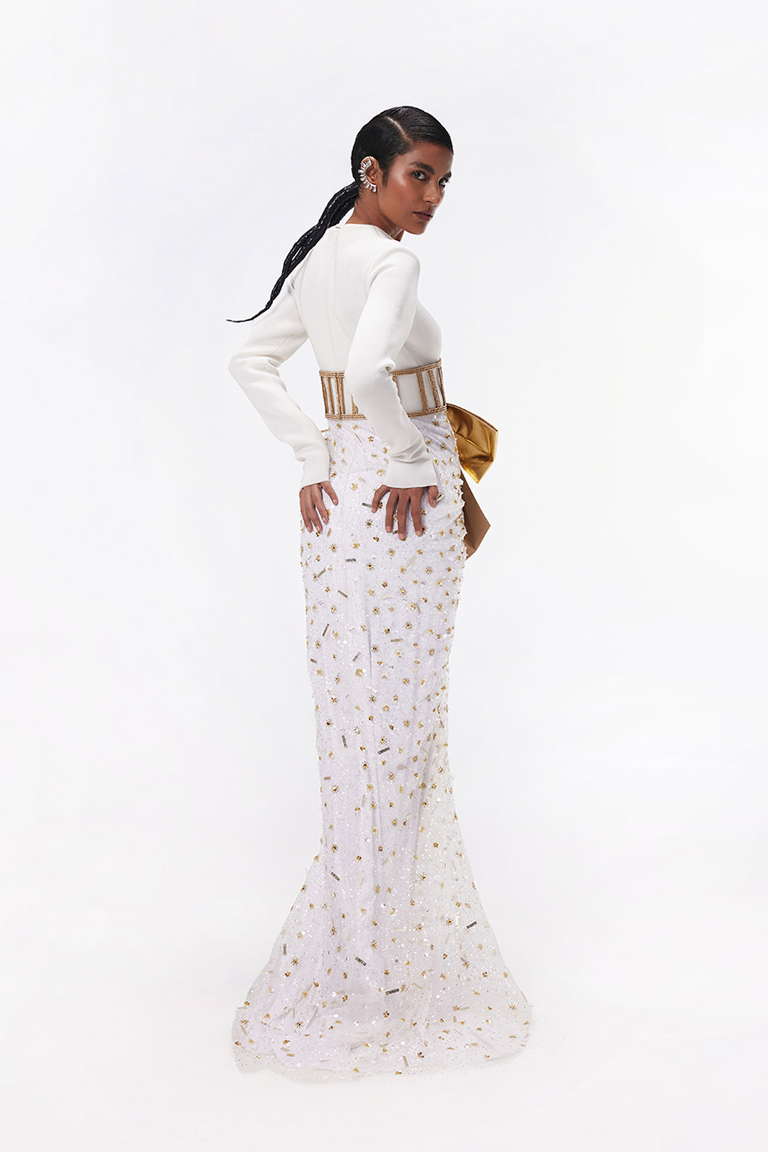 IVORY GOLD GOWN | ALPANA NEERAJ