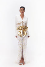IVORY GOLD GOWN